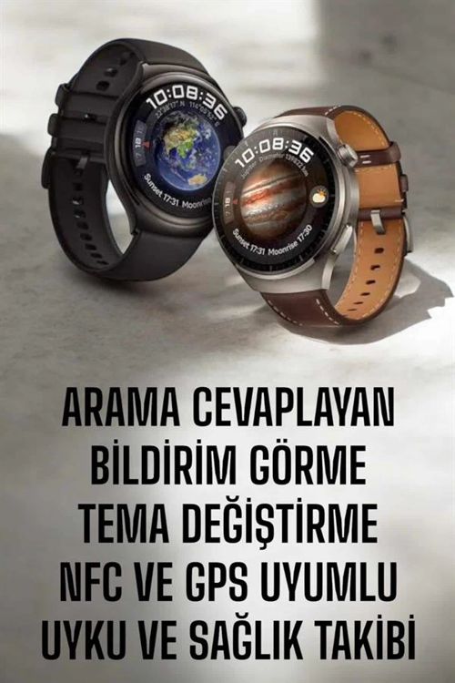 İthalat® Akıllı Saat Sesli Görüşme, Nfc Uyumlu, Bildirim Görme Uyku Takibi