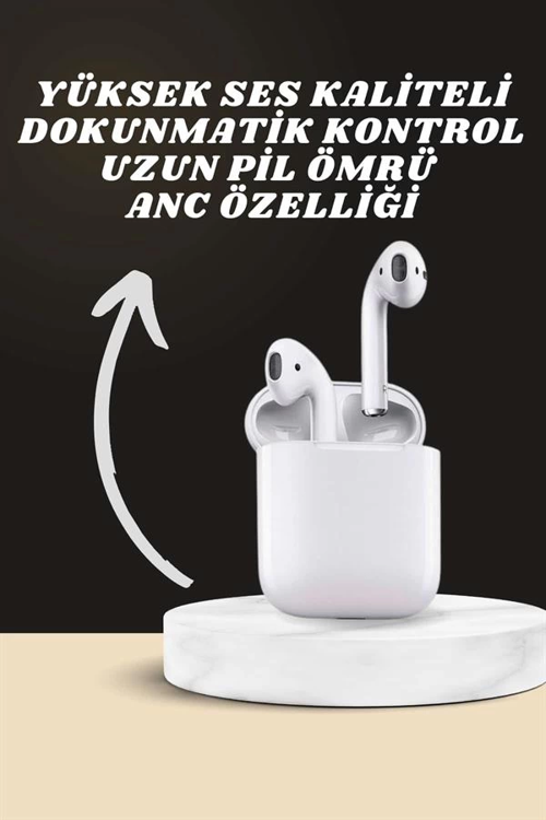 İthalat® 7 Kordonlu Akıllı Saat 2.Nesil Kulaklık Yüksek Ses Kaliteli Uzun Pil Ömrü