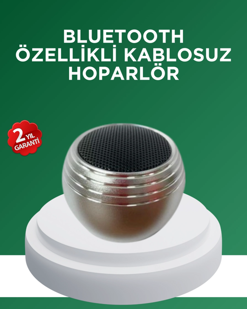 İthalat® Mini Bluetooth Hoparlör Tws Özellikli Taşınabilir Güçlü Ses