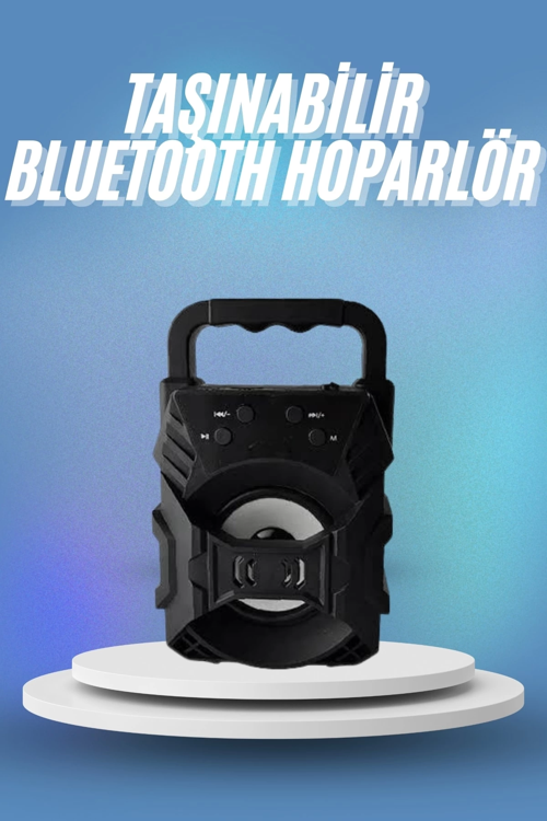 İthalat® Bluetooth Hoparlör Android İos Uyumlu Ses Bombası Usb Girişli Taşınabilir
