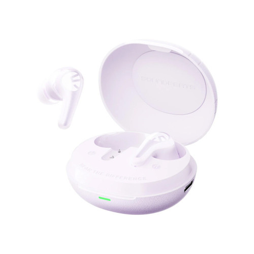 C30 Hybrid ANC TWS Bluetooth 6.0 Kablosuz Kulak içi Kulaklık Pembe