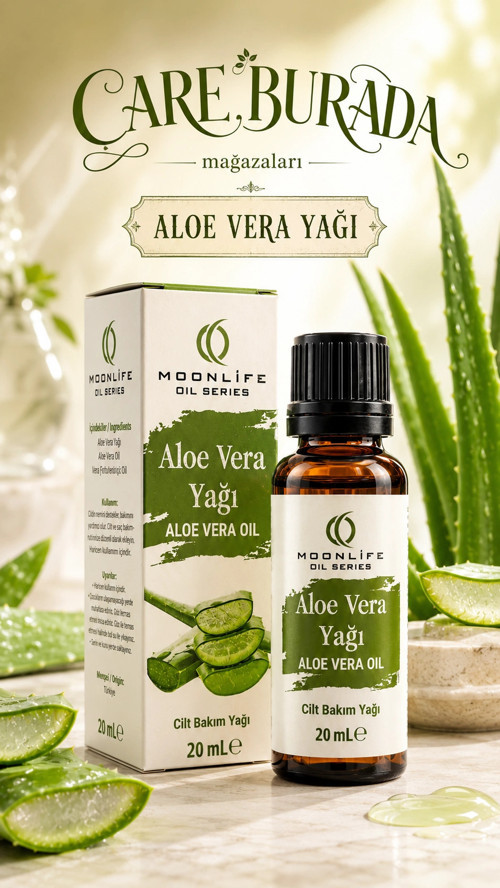 Moonlife - Aloe Vera Yağı 20 Ml