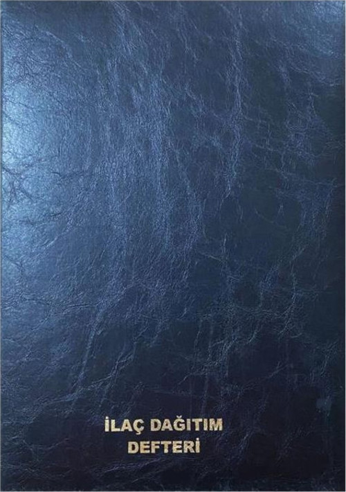 547 İlaç Dağıtım Defteri 21 X 28 100 Yp. Suni Deri