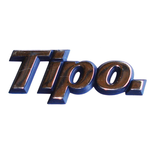 Fiat Tipo. Bagaj Yazısı Mavi
