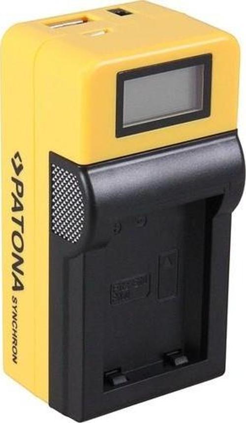 Senkron LCD Ekranlı USB Şarj Cihazı Sony NP-FW50 Için