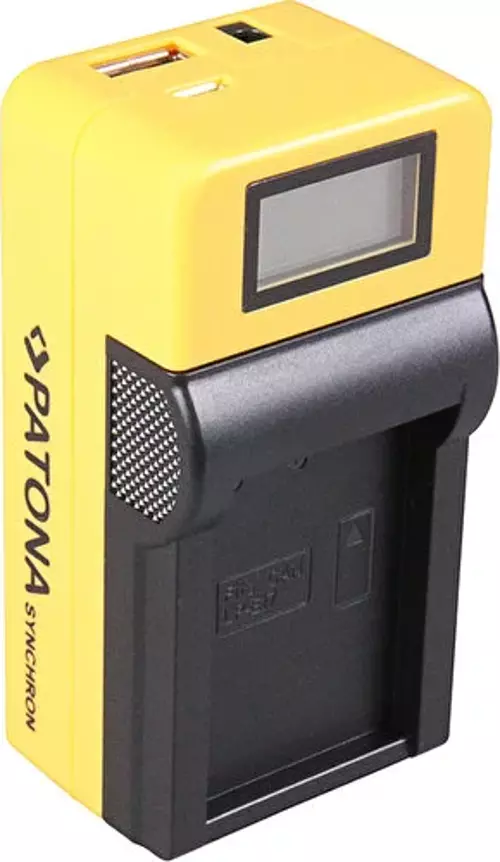 Senkron LCD Ekranlı USB Şarj Cihazı Canon LPE17 Için