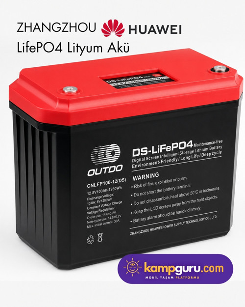 12 VOLT 100 AMPER LİTYUM AKÜ ( Huawei LİTHİUM Battery )