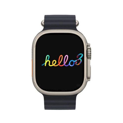 Hello 3 Watch Ultra Amoled Ekran Android İos HarmonyOs Uyumlu Akıllı Saat