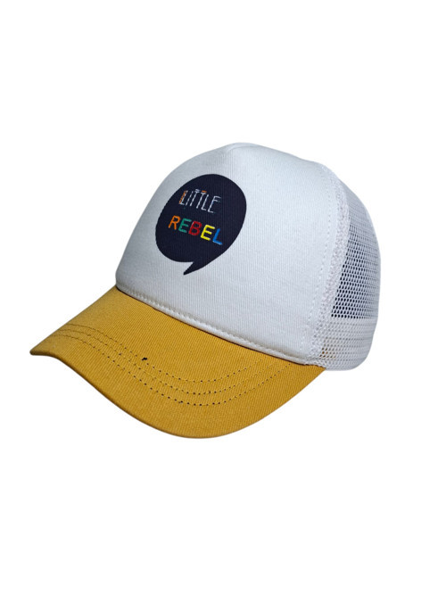 Spteks Kitti 4-8 Yaş Erkek Çocuk Camel Renk Baskı Ve Yazı Figürlü Rahat Yazlık Kep Şapka