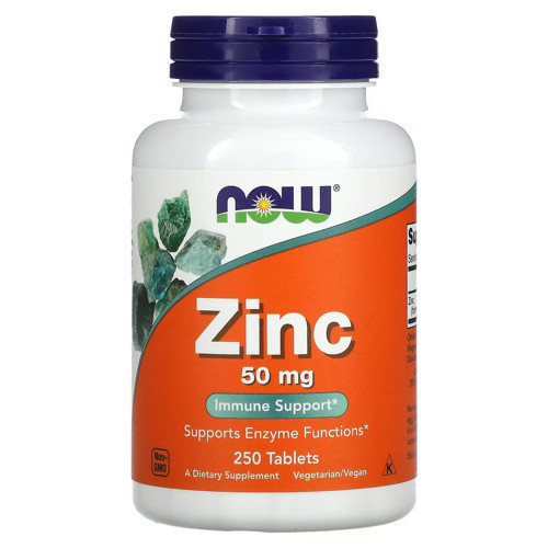 Zinc(Çinko) Immune Support 50 mg, 250 tabs