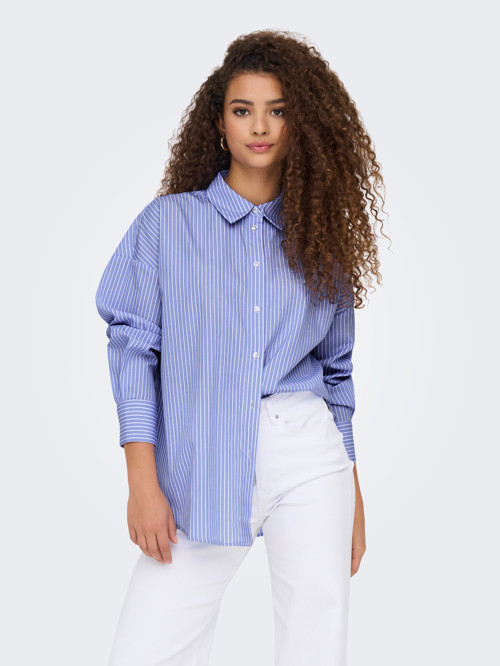 Kadın Regular Fit Düşük Omuz Gömlek - 15343842