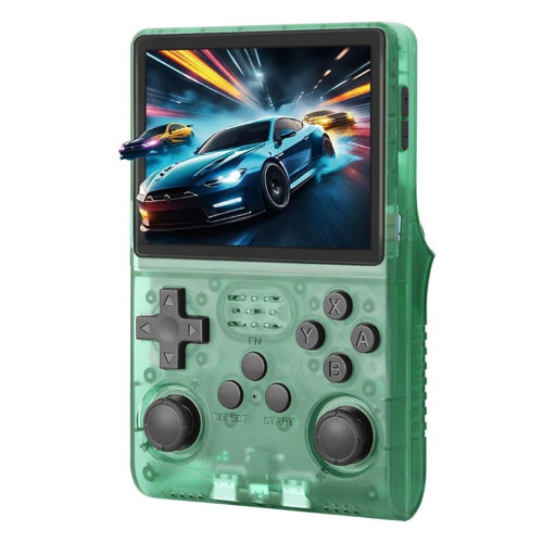 Retro Arcade R40S Pro Taşınabilir El Atari Konsolu 30.000 Oyunlu 98GB Yeşil