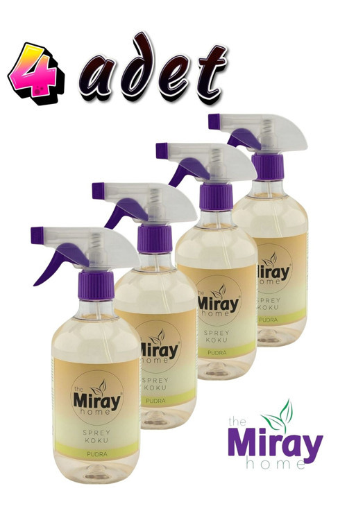 Pudra Oda Kumaş Kokusu 500 Ml 4 Adet