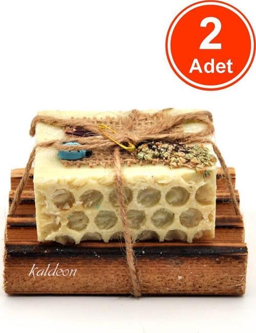 Hediyelik Keçi Sütü Sabunu El Yapımı Doğal Paletli 110 G x 2 Adet