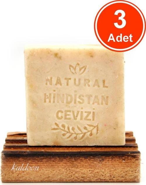 Hindistan Cevizi Yağı Sabunu El Yapımı Doğal 120 G x 3 Adet