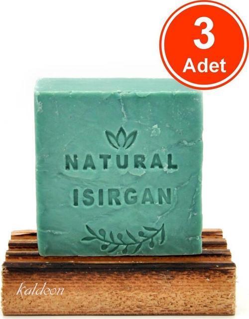 Isırgan Yağı Sabunu El Yapımı Doğal 120 G x 3 Adet