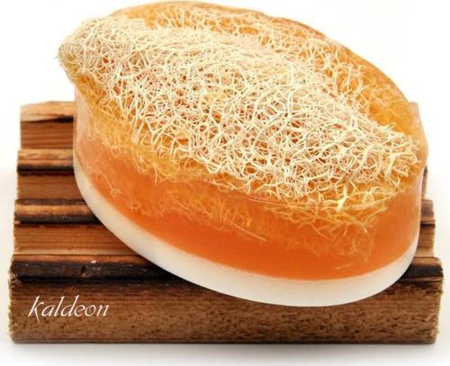 Kabak Lifli El Yapımı Doğal Ballı Eşek Sütü Sabunu 120 G