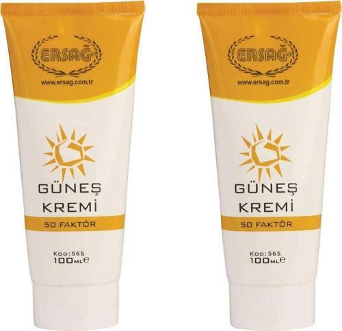 Güneş Kremi 50 Faktör Özel Formüllü 100 Ml. * 2 Adet
