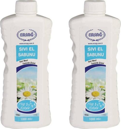 Hoş Kokulu Sıvı El Sabunu 1000 Ml. * 2 Adet