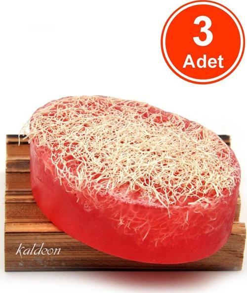 Kabak Lifli El Yapımı Doğal Kantaron Yağı Sabunu 120 G x 3 Adet