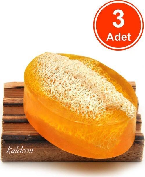 Kabak Lifli El Yapımı Doğal Kükürt Sabunu 120 G x 3 Adet