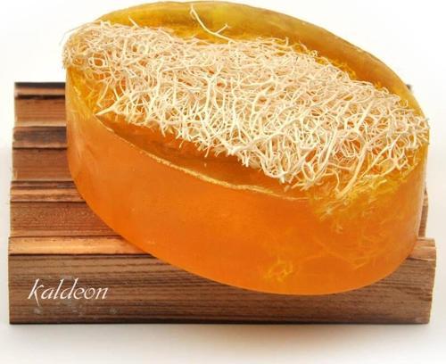 Kabak Lifli El Yapımı Doğal Mango Sabunu 120 G