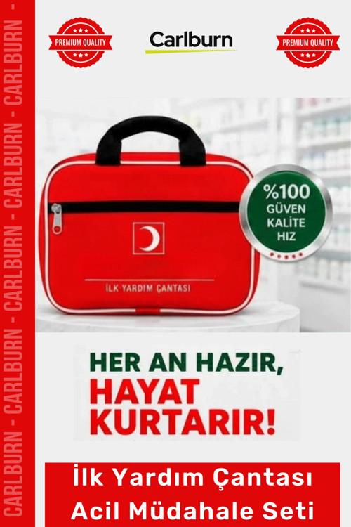 #İlkYardımSeti Medikal Araç Ev Ofis Kompakt Taşınabilir Medikal İlk Yardım Çantası Acil Müdahale Set