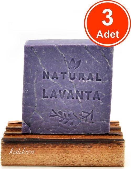 Lavanta Yağı Sabunu El Yapımı Doğal 120 G x 3 Adet