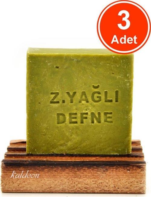Zeytinyağlı Defne Sabunu El Yapımı Doğal 120 G x 3 Adet