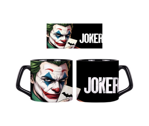 Joker Porselen Kupa Bardak 001 Çok Renkli