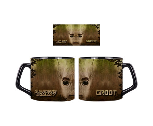 Guardians Galaxy Groot Porselen Kupa Bardak Çok Renkli