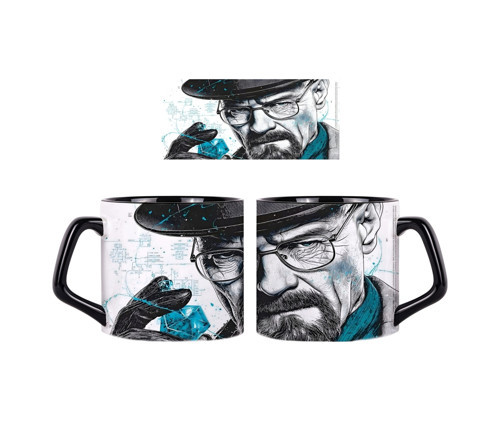 Breaking Bad Walter White Porselen Kupa Bardak Çok Renkli
