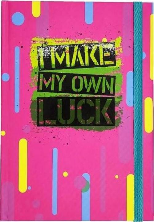 Lastikli Defter A5 Not Defteri Tarihsiz Ajanda - Luck