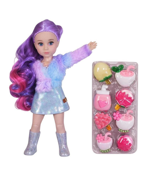 Ctoy Mulisha Meyve Aksesuarlı Oyuncak Bebek QJ200B