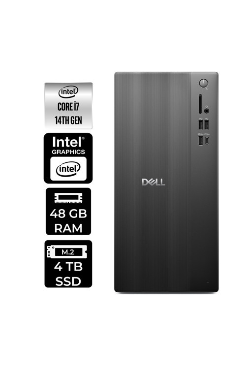 Pro Tower ECT1250 i7 14700 48GB 4TB SSD FDOS Masaüstü Bilgisayar & PER4 USB Bellek