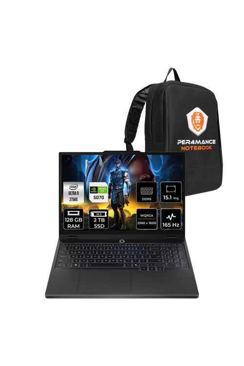 Legion 5 Ultra 9 275HX 128GB 2TB SSD RTX5070/8GB 115W 15.1" WQXGA 165Hz FDOS Gaming Laptop