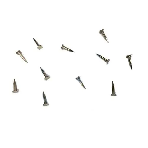 Klips, Menteşe, Ayağı Çivisi 7mm Çelik - Nikel 100gr