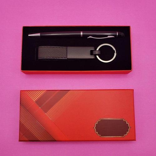 Siyah Touchpen Kalem Ve Anahtarlık