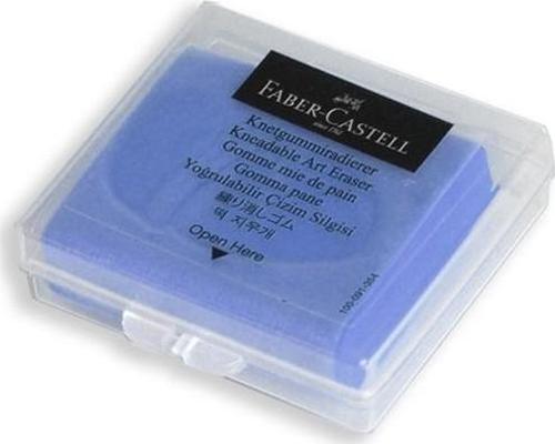 Faber-Castell Kare Kutu Hamur Silgi - Mavi