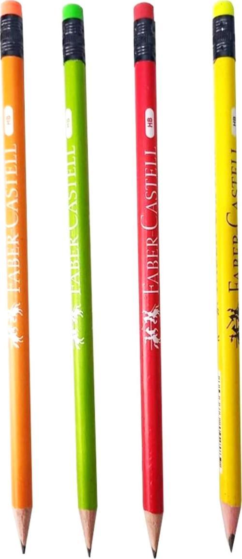 Faber-Castell Renkli Şövalye Yuvarlak HB Kurşun Kalem - 1 Adet