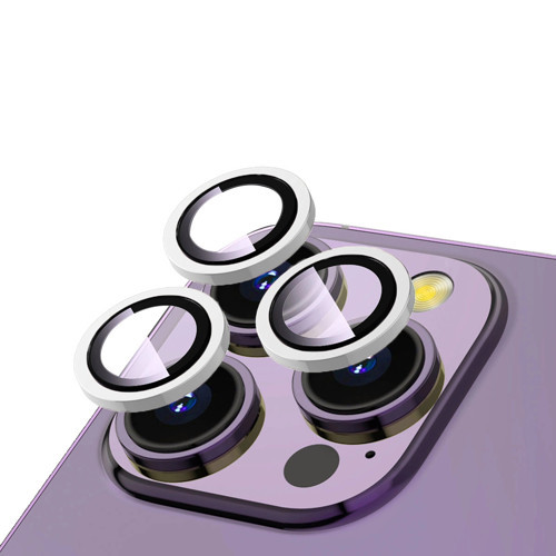 Apple iPhone 15 Pro Max Zore CL-12 Premium Safir Parmak İzi Bırakmayan Anti-Reflective Kamera Lens K
