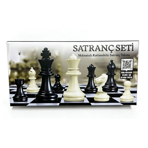 VRD10660 MIKNATISLI KATLANABİLİR SATRANÇ SET