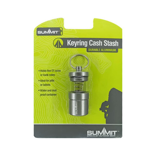 Cash Stash Keyring Acil Durum İlaç Taşıma Anahtarlığı (740023)
