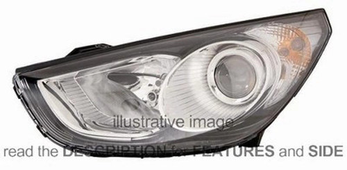Hyundai İx35 Ön Far Elektrikli Motorlu Sol 2009- (Oem No: 921012Y000)