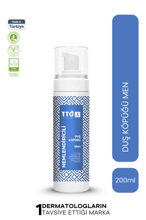 -X Nemlendiricili Duş Köpüğü Men 200ml