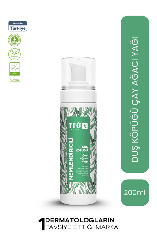 -X Nemlendiricili Duş Köpüğü Çay Ağacı Yağı 200ml