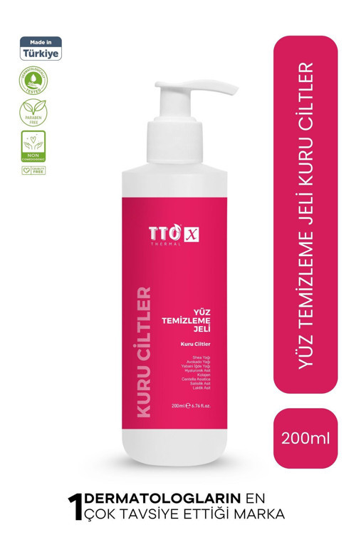 X Yüz Temizleme Jeli Kuru Ciltler 200 ml