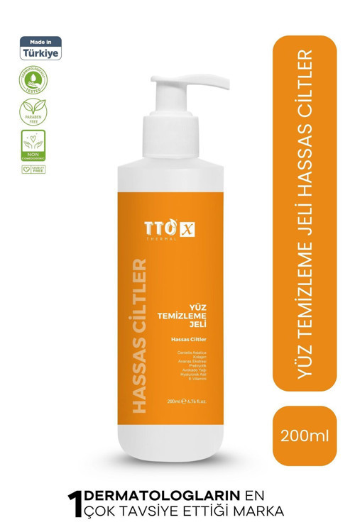 X Yüz Temizleme Jeli Hassas Ciltler 200 ml