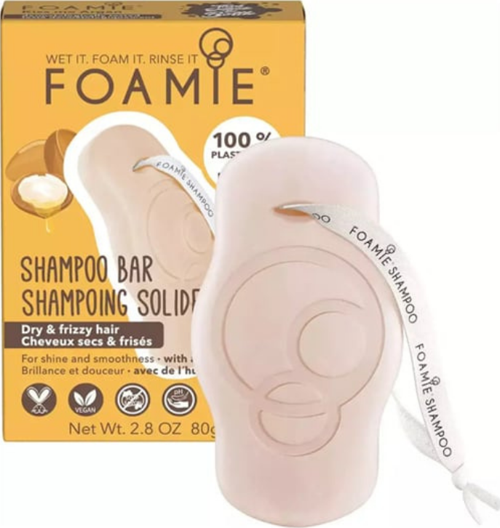 Kiss Me Argan Oil Shampoo Bar Kuru Saçlar İçin Katı Şampuan 80 g
