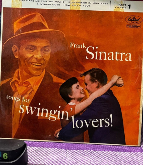 Frank Sinatra - Songs For Swingin' Lovers! Part 1 (7" EP) UK Press 1956